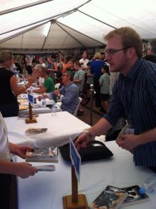 You'll recognise me as the least famous one in this photo.